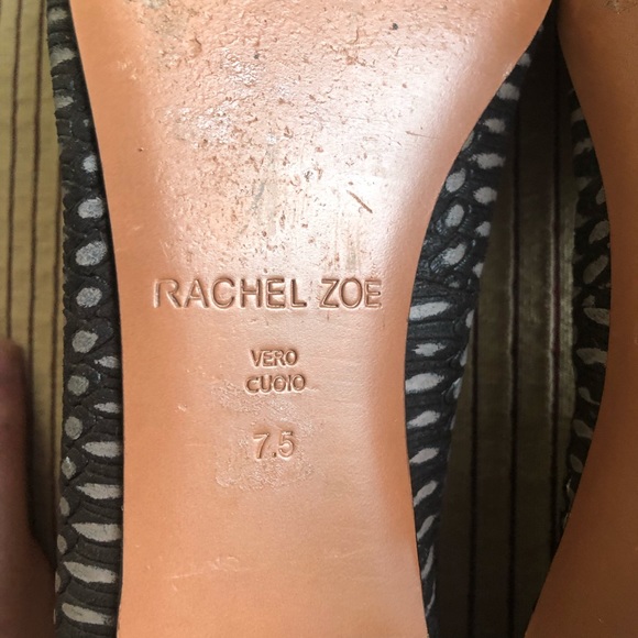 Rachel Zoe Brown Zahara Flats Size 7.5 - Picture 6 of 8